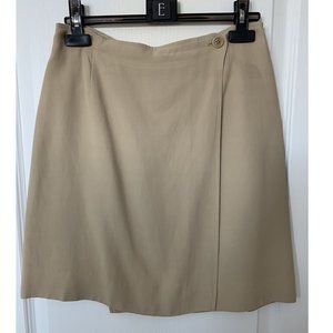 MAX & Co. Tan Flap Skirt (Part of Matching Set/US size 8)